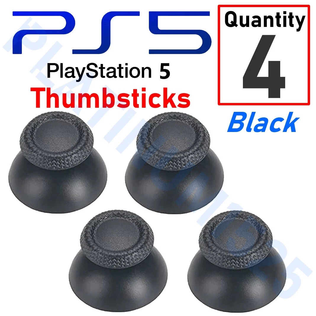 4x Black Thumbsticks