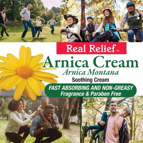 Crema all'arnica, crema antidolorifica naturale, lenitiva, non grassa e non profumata,... - Foto 2 di 6