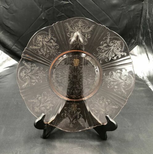 American Sweetheart Pink Depression Glass Macbeth-Evans Saucers