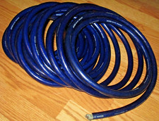 NOS StreetWires USA 46ft+ COBALT BLUE Power Stream 1/0 AWG OFC Esoteric Cable