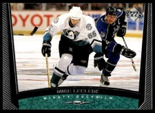 1998-99 Upper Deck #213 Mike Leclerc Anaheim Mighty Ducks Hockey Card