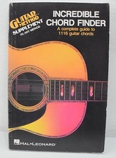 Incredible Chord Finder A Complete Guide To 1116 Guitar Chords 1975 