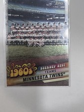 2020 Topps Chrome Decades Best Minnesota Twins ⚾️🔥