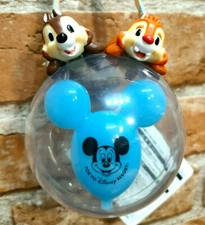 Tokyo Disney Resort Chip & Dale Blue Mickey Balloon Mini Snack Candy Case 2022