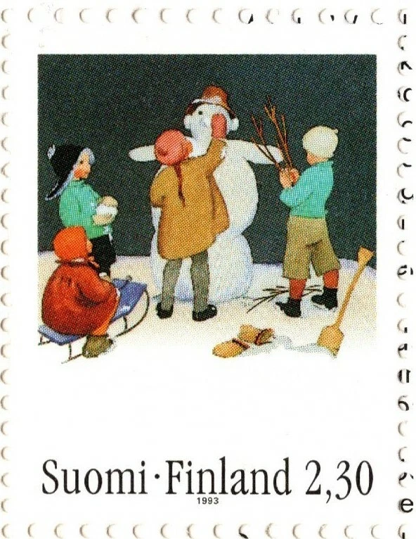 FINLAND 1992 FAIRY TALE STORIES BOOKLET OF FIVE STAMPS MNH  - Image 4 of 4