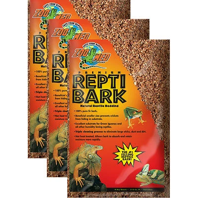 ZOO MED'S 3 x 26,4 L (79,2L) Repti Bark, Bodengrund, ZooMed, Einstreu für Terrarium /RB-24
