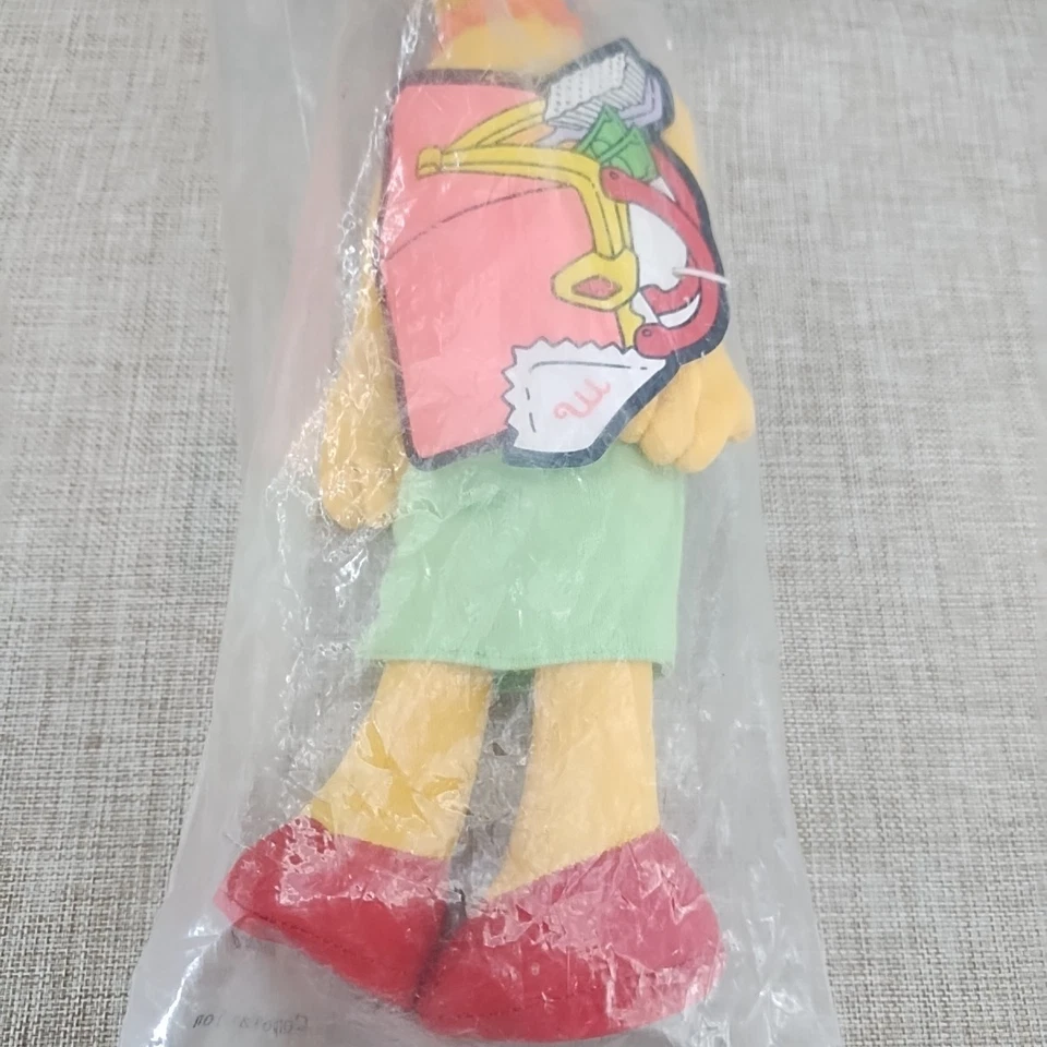 Vintage 1990 Burger King The Simpsons Marge Maggie Bart Lisa Plush Toy New *Read - Image 3 of 4