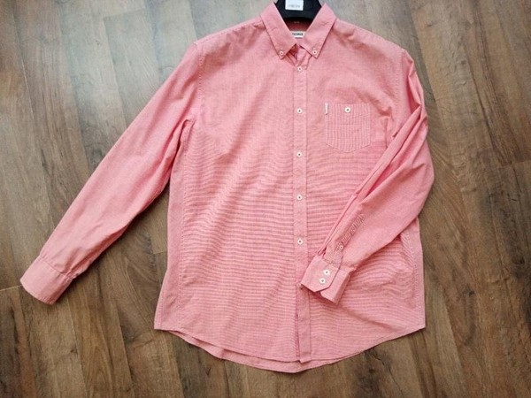 Men Ben Sherman Shirt White 40 /L / 48 #5RQW