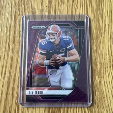 2025 Panini Prizm Draft Picks Tim Tebow #174 Purple Wave Prizm Florida Gators QB