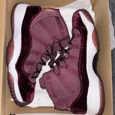 Girls 6Y - Jordan 11 Heiress  Velvet  852625 ...