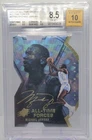 2013 UD MICHAEL JORDAN Hologram Die Cut /35 On Card Auto BGS 8.5 Auto 10