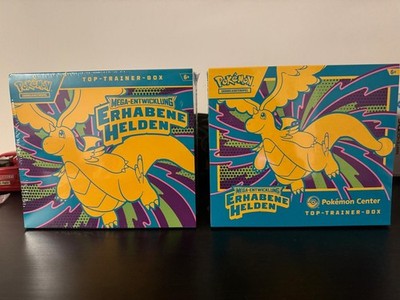 Erhabene Helden Pokemon Center und Erhabene Helden TTB Sealed/Neu