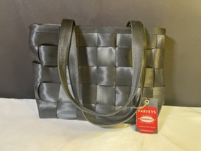 Harveys the Original Seatbelt Shoulder Bag Purse Black Color Durable Quality Y2K