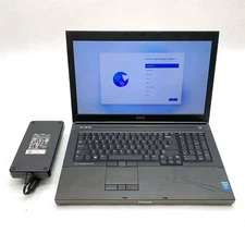 Dell Precision M6800 17" i7-4900MQ 2.8GHz FirePro M6100 32GB 1TB Win 11 Bad Batt