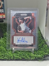 2022 Prizm Rookie Auto #RA-KC Kervin Castro San Francisco Giants