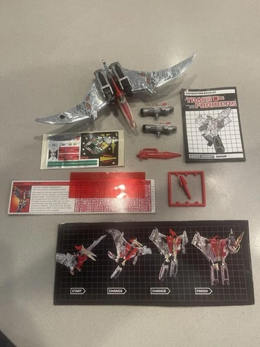 Transformers 1985 Vintage SWOOP Dinobot G1 Action Figure