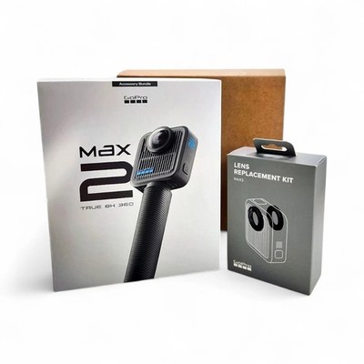 GoPro MAX2 True 8K 360 Video Action Camera Bundle, NEW/SEALED!