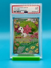 PSA 9 - 2025 Pokemon Destined Rivals Shaymin IR #185 on eBay