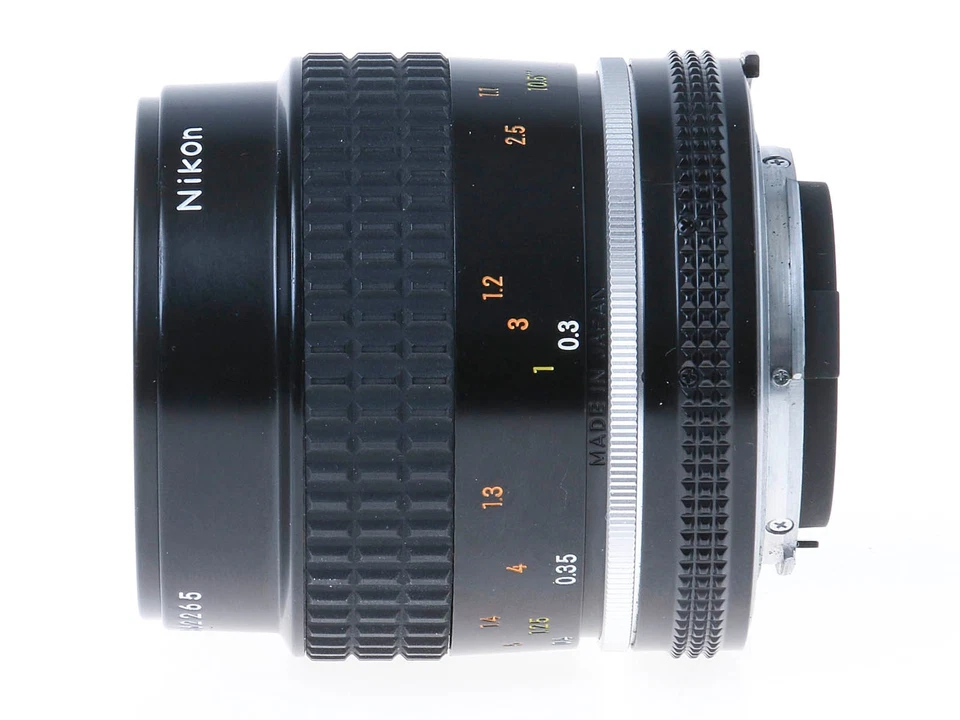 Lente Nikon Micro NIKKOR Ai-S 55 mm f2,8 enfoque manual montaje F con capucha *EXCELENTE* Foto 3 de 4
