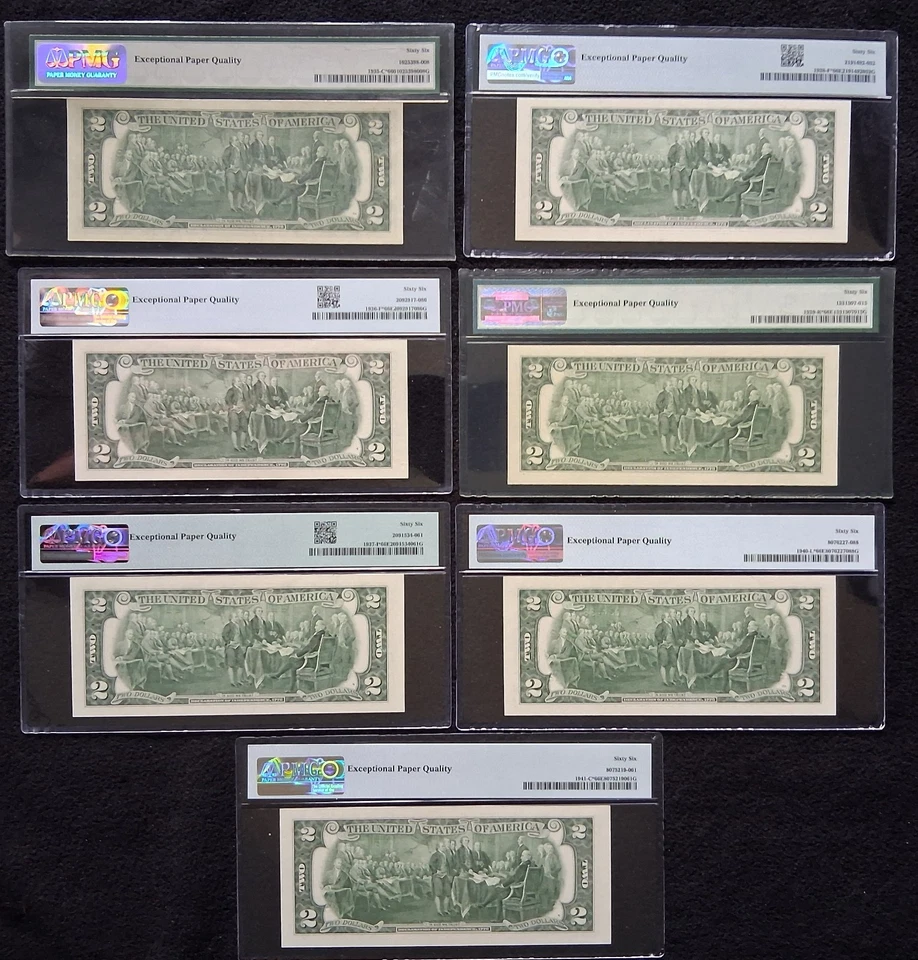 $2 Fed. Res. STAR Notes - 1976 to 2017A  -Complete SERIES SET - 66 EPQ -Gem Unc. - Image 4 of 4