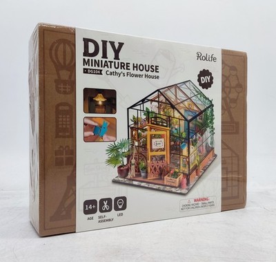Rolife Cathy's Blumenhaus DIY Miniaturhaus DG104 3D Modell LED Alter 14+