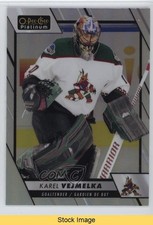 2023-24 O-Pee-Chee Platinum Rainbow Karel Vejmelka #148 READ a2p