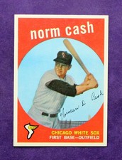 1959 Topps Norm Cash Rookie #509