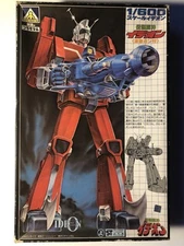 Aoshima Space Runaway Ideon 1/600 combination set Vintage Robot model kit