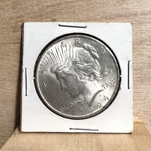 1924 Silver Peace Dollar | Very Fine