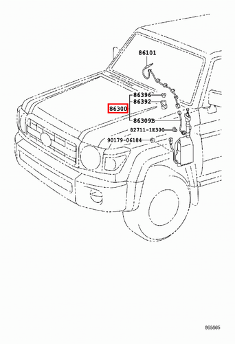 Genuine LandCruiser 79 78 Series VDJ Electric Radio Antenna Aerial Mast AM/FM - Picture 9 of 9
