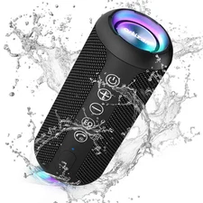 Ortizan X10B Portable IPX7 Waterproof Wireless Bluetooth Speaker with 24W Loud