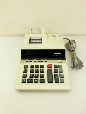 SHARP COMPET Printing Calculator Model VX-2612 EXCELLENT!