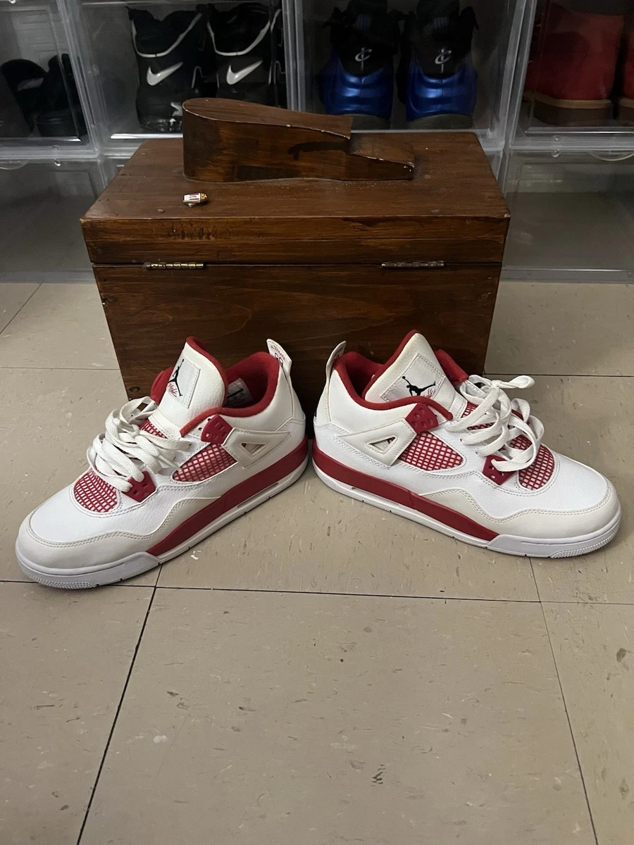 Jordan Air Jordan 4 Alternate ホワイト/レッド Air Jordan 4 Retro Alternate 89 (2016) Size: 10.5 Red And White