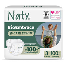 Bioembrace Baby Diapers  Sensitive Skin Safe Certified  Leak Protection up to