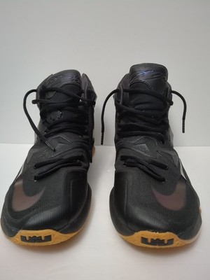 Men's Size 11.5 Nike LeBron 13 Black Lion   Low Top  Sneakers (Fast Shipping)