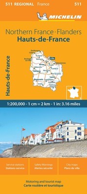 Michelin Northern France-Flanders / Hauts-de-France 511,