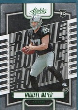 2023 Panini Absolute - Rookies Michael Mayer #116 (RC)