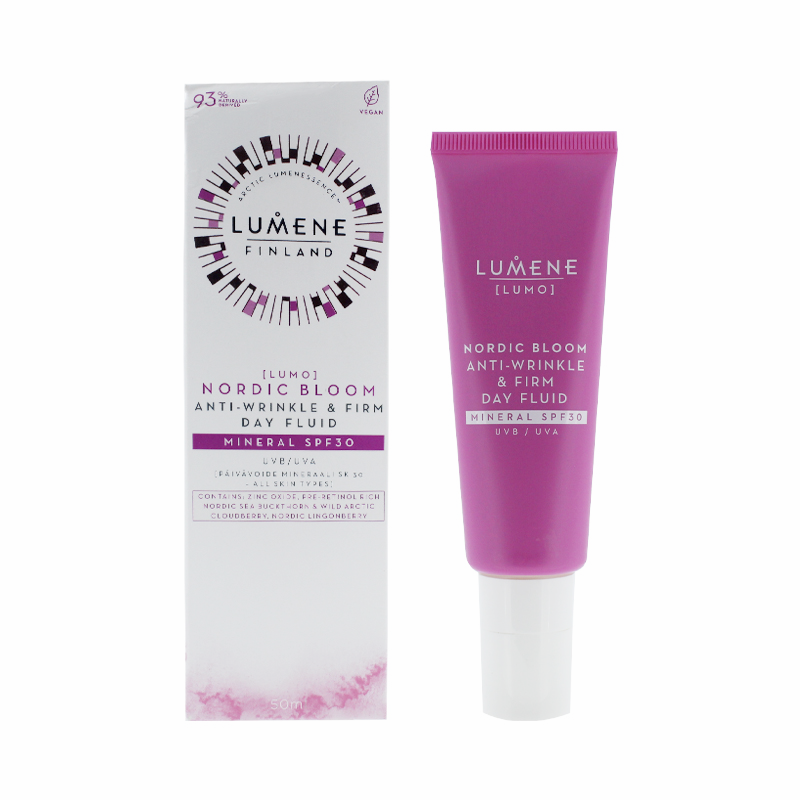 Lumene Nordic Bloom SPF30 Day Fluid 50ml Anti-Wrinkle & Firming Care