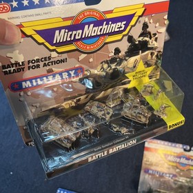 Micro Machines NIB Lot.  1990s Galoob.  5X NIP sets.  Freedom Forces