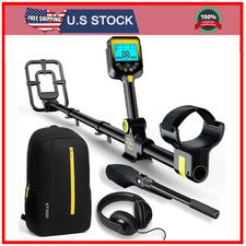 Metal Detector for Adults Waterproof - 2000mAh Chargeable Professional Cordle...