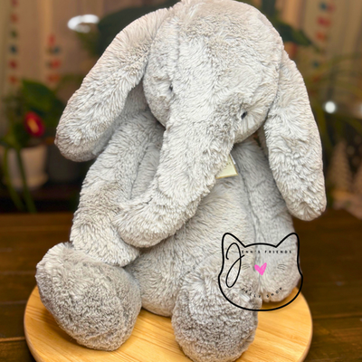 Jellycat Big HUGE BASHFUL LUXE ELEPHANT THUDDEUS New BNWT Soft