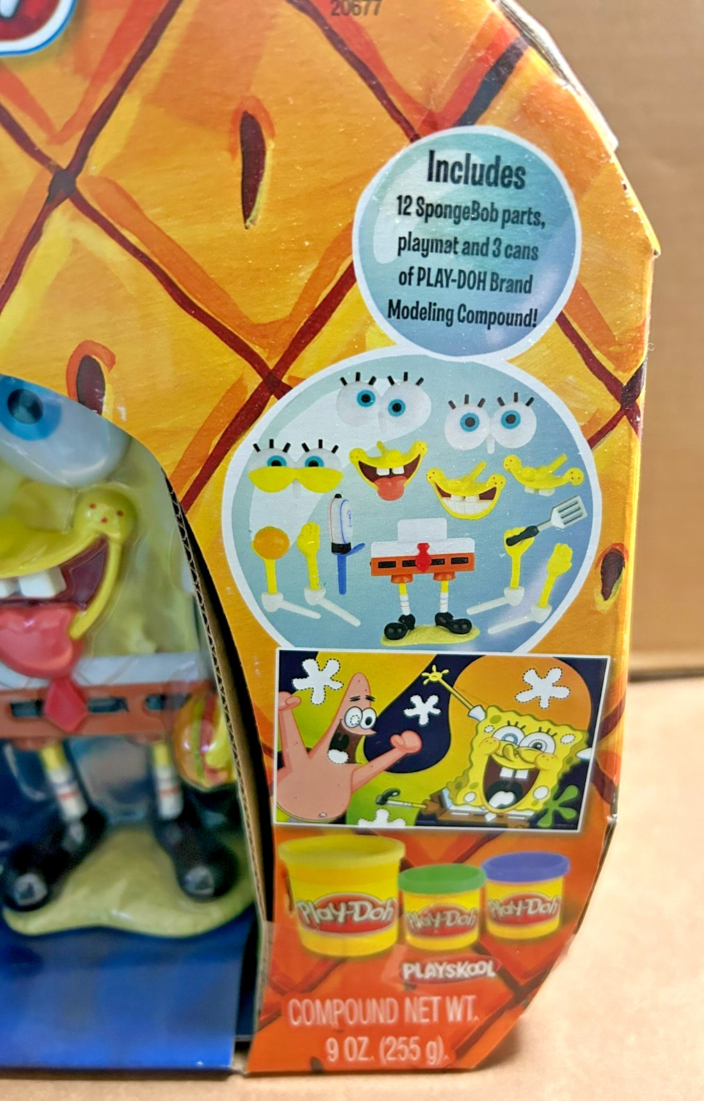 NEW SEALED 2008 SpongeBob Squarepants Play Doh Set Nickelodeon