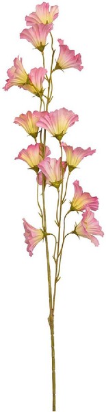 Clayre & Eef 5PL0391LP Dekoration Zweig Mit Blumen Rosa GrüN 110 Cm-image