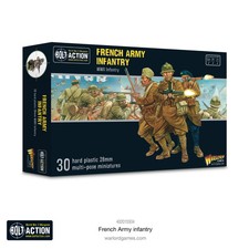 Bolt Action French Army Infantry Plastic Warlord Games