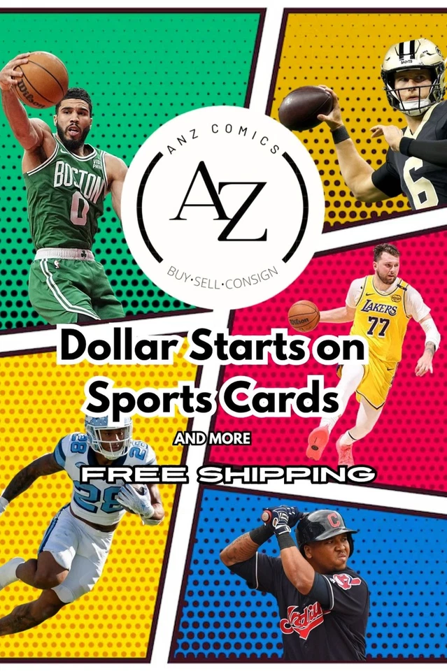 AnZ $1 Starts SUDDEN DEATH Sports Singles! Free Shipping!