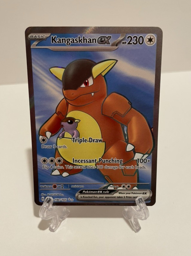 Kangaskhan ex 190/165 Sv: Scarlet & Violet 151 Holo