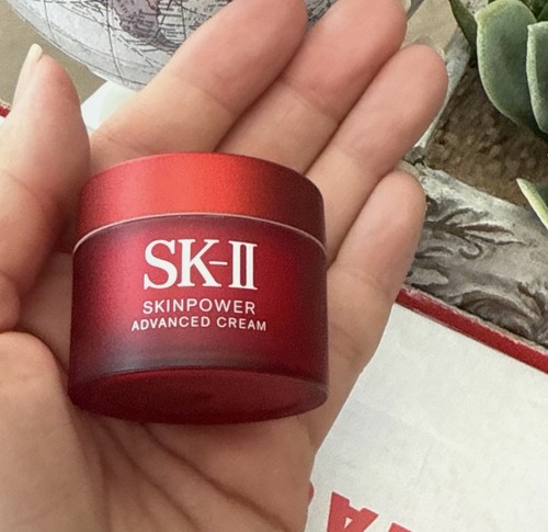 SK-II SkinPower Advanced Cream 0,4 once 14,5 ml mini taglia da viaggio nuova senza scatola B - Foto 2 di 7