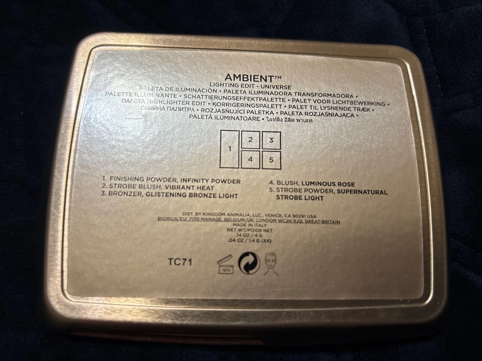 Hourglass Ambient Lighting Edit Palette - Universe - Limited edition NIB RARE - Image 3 of 4