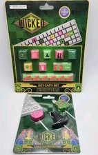 Wicked Gaming Accessory Set | Keycap Kit + Cable End Protectors Broadway Movie 2