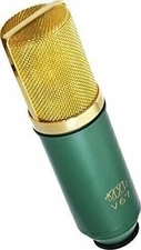 MXL V67G Large-Diaphragm Cardioid Condenser Microphone (Green with Gold Grill)
